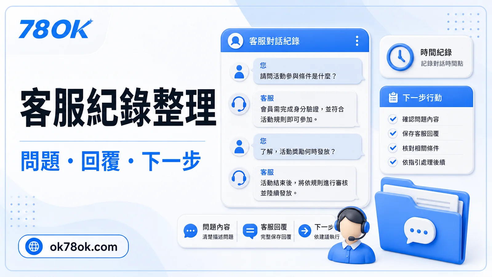 PM娛樂城資訊怎麼核對?TU 官方整理來源、入口與條件確認 4 TU 客服紀錄保存示意,包含時間、問題與回覆內容