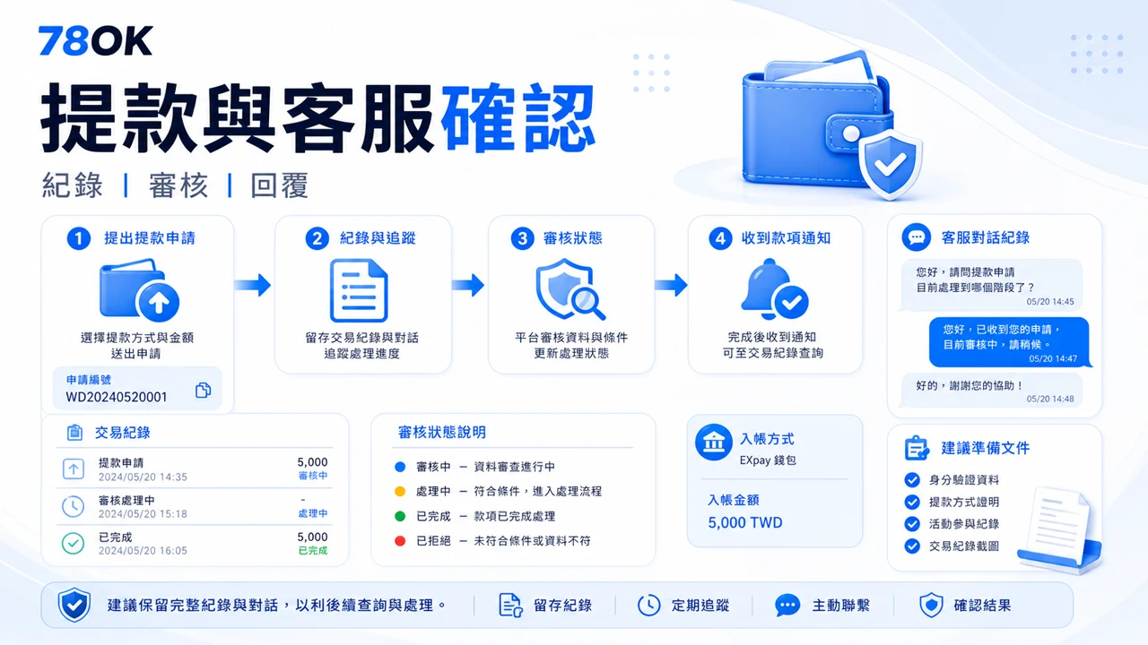TU 與通博怎麼比較?官方整理活動、提款與遊戲需求檢查 4 TU 與通博提款客服比較,包含身份資料、審核紀錄與回覆流程